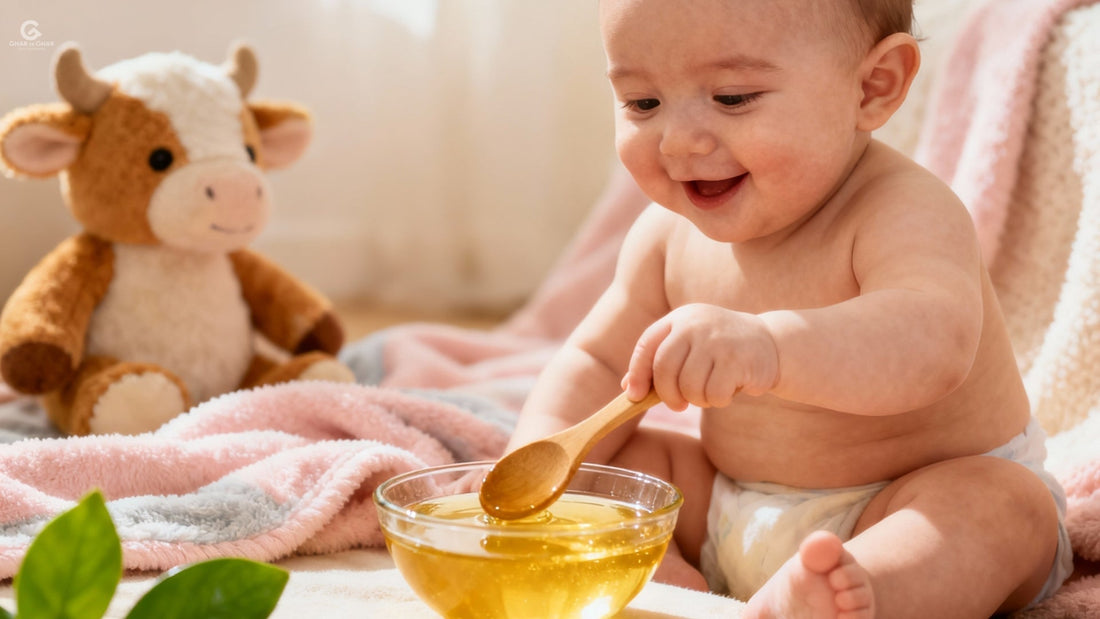 Why Cow Ghee Is Good for Babies and Children