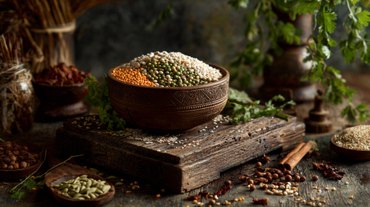 What is Ghar se Ghar homemade protein mix is made off